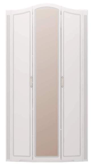 Шкаф для одежды 3-х дверный Ижмебель 09 Виктория (с зеркалом)