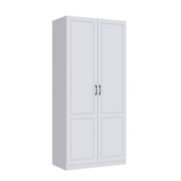 Шкаф 2-х дверный Апполия (ТЭКС) 540 Белый дуб