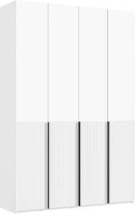 Марвэл Шкаф 4-х ств. (1600) (Браш Вайт, Белый) Марвэл Шкаф 4-х ств. (1600) (Браш Вайт, Белый)