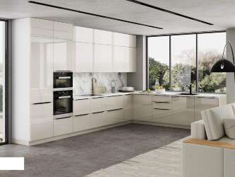 Кухня Арли 3 Белый / Кашемир Кухня Арли 3 Белый / Кашемир